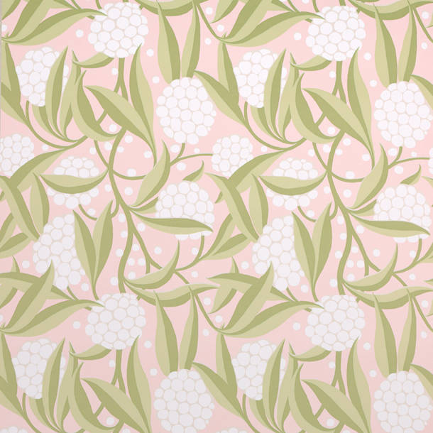 Schumacher Feather Bloom Wallpaper | Perigold